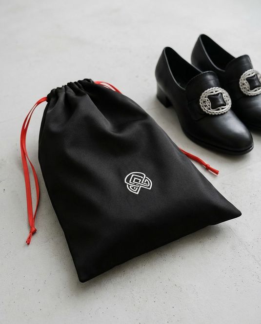 Hovedbilde Skopose til bunadsko i sort